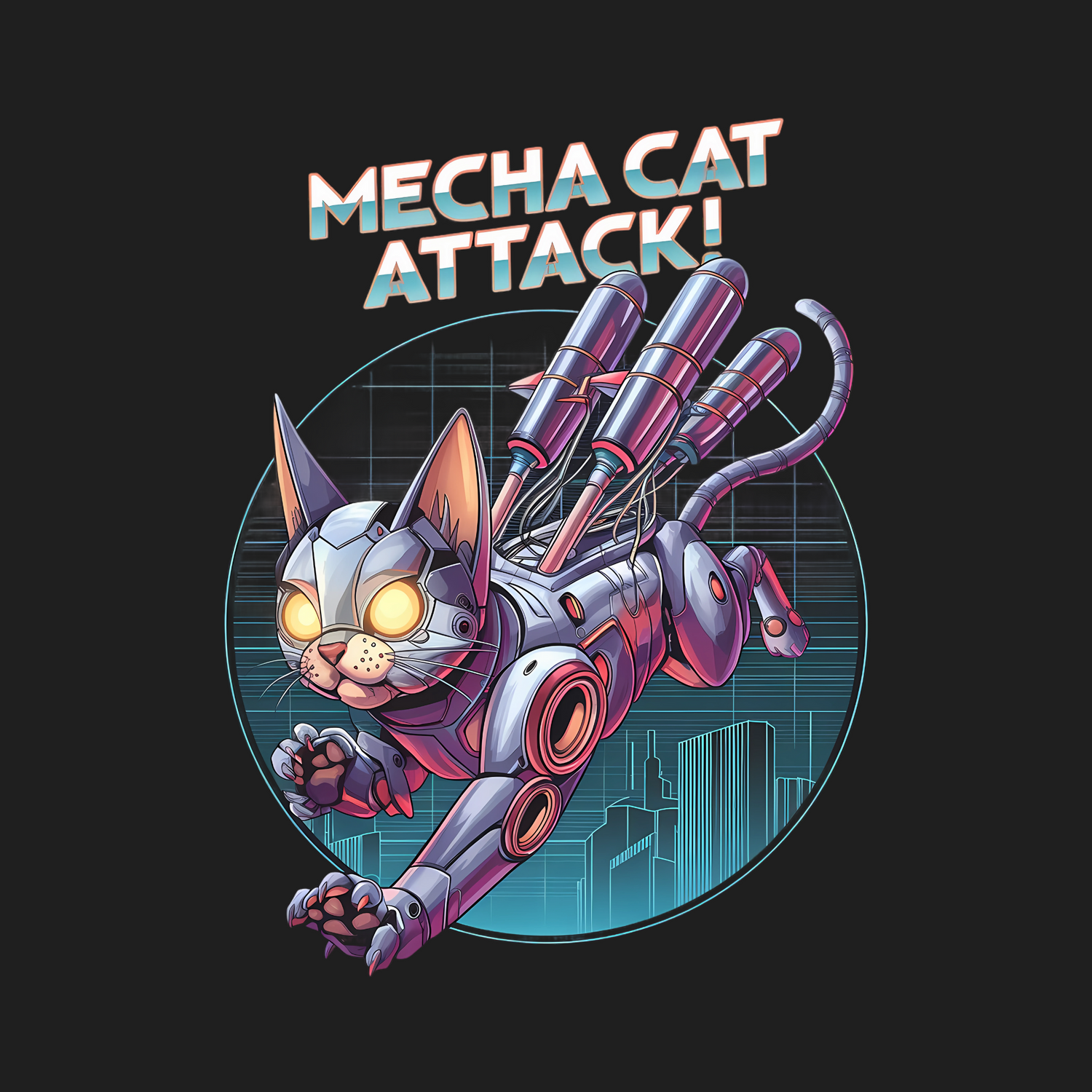 Mecha Cat Attack