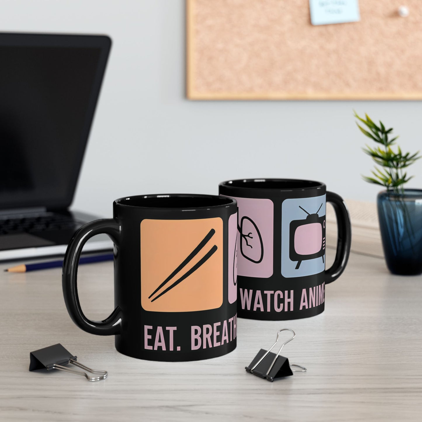 Eat Breathe Watch Anime Mug