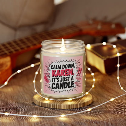 Calm Down Karen Candle