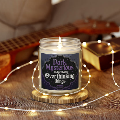 Dark Mysterious Overthinking Candle