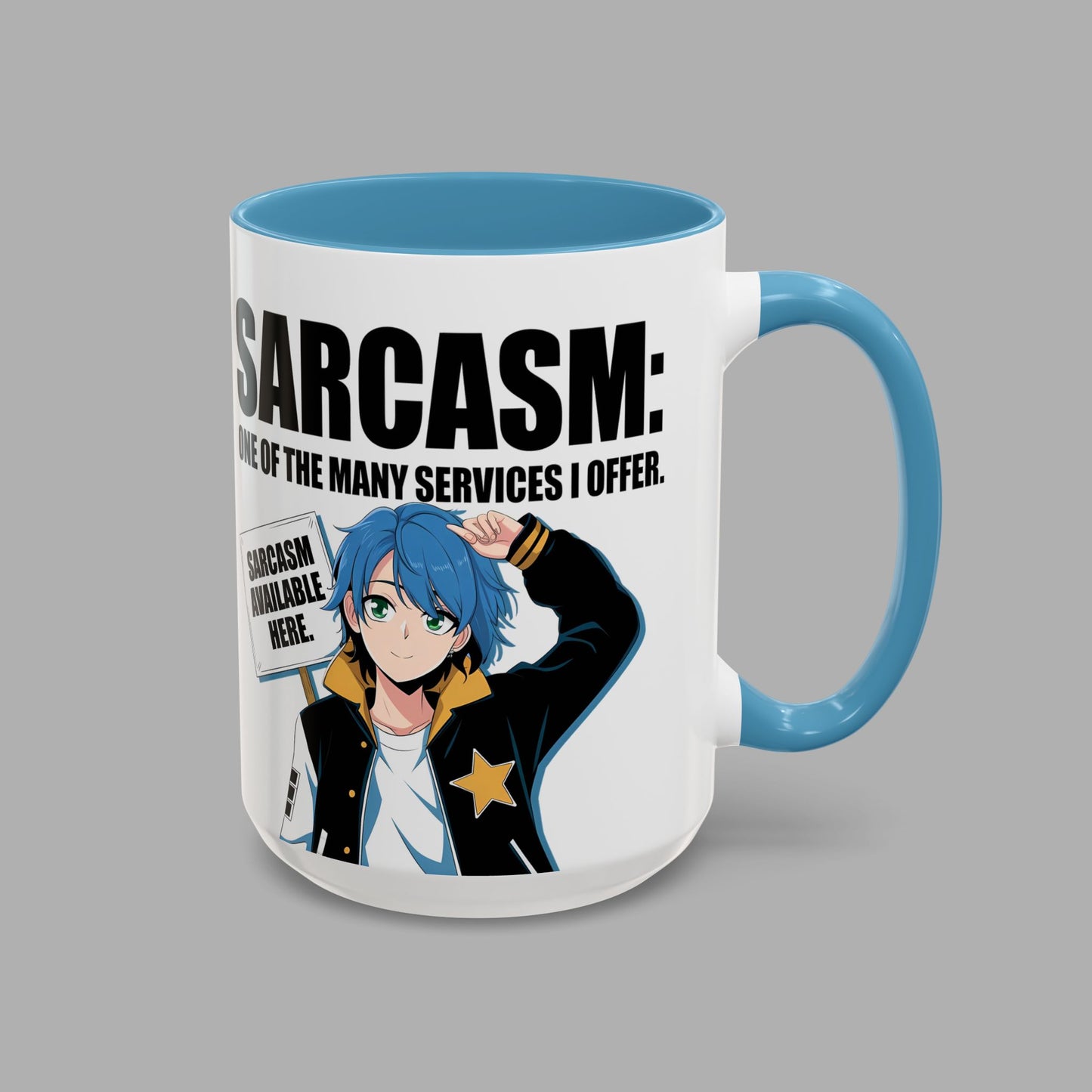 Sarcasm Available Here Mug