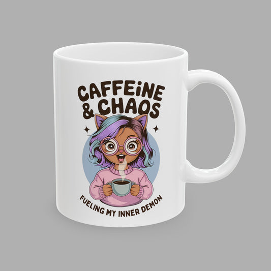 Caffeine & Chaos Mug