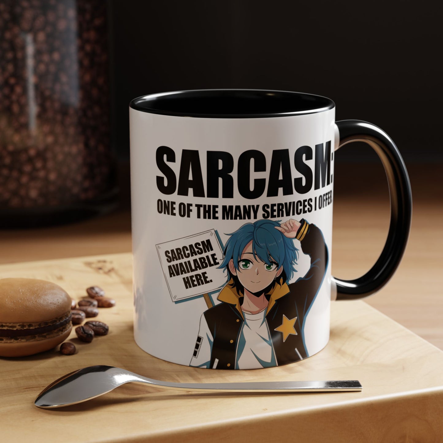 Sarcasm Available Here Mug