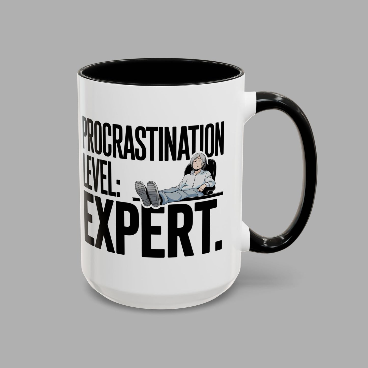 Procrastination Level Expert Mug