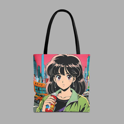 Retro Josei Anime Tote Bag