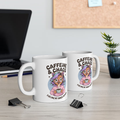 Caffeine & Chaos Mug