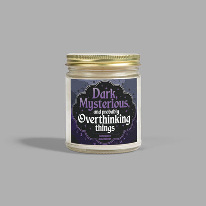 Dark Mysterious Overthinking Candle