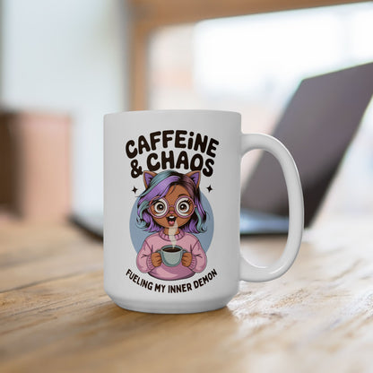 Caffeine & Chaos Mug