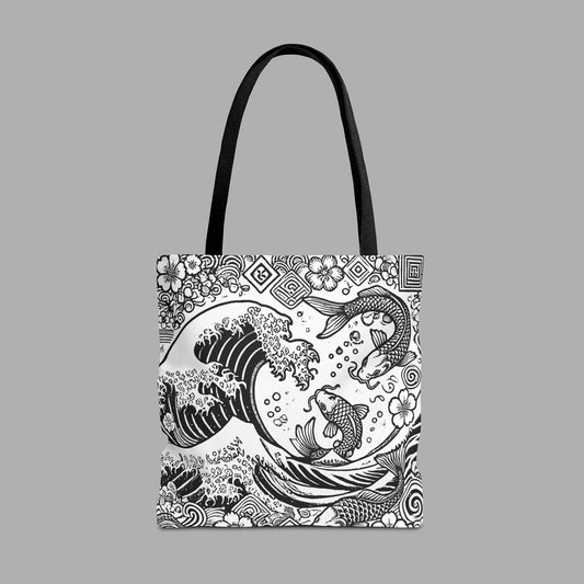 Ink Wash Harmony Tote Bag