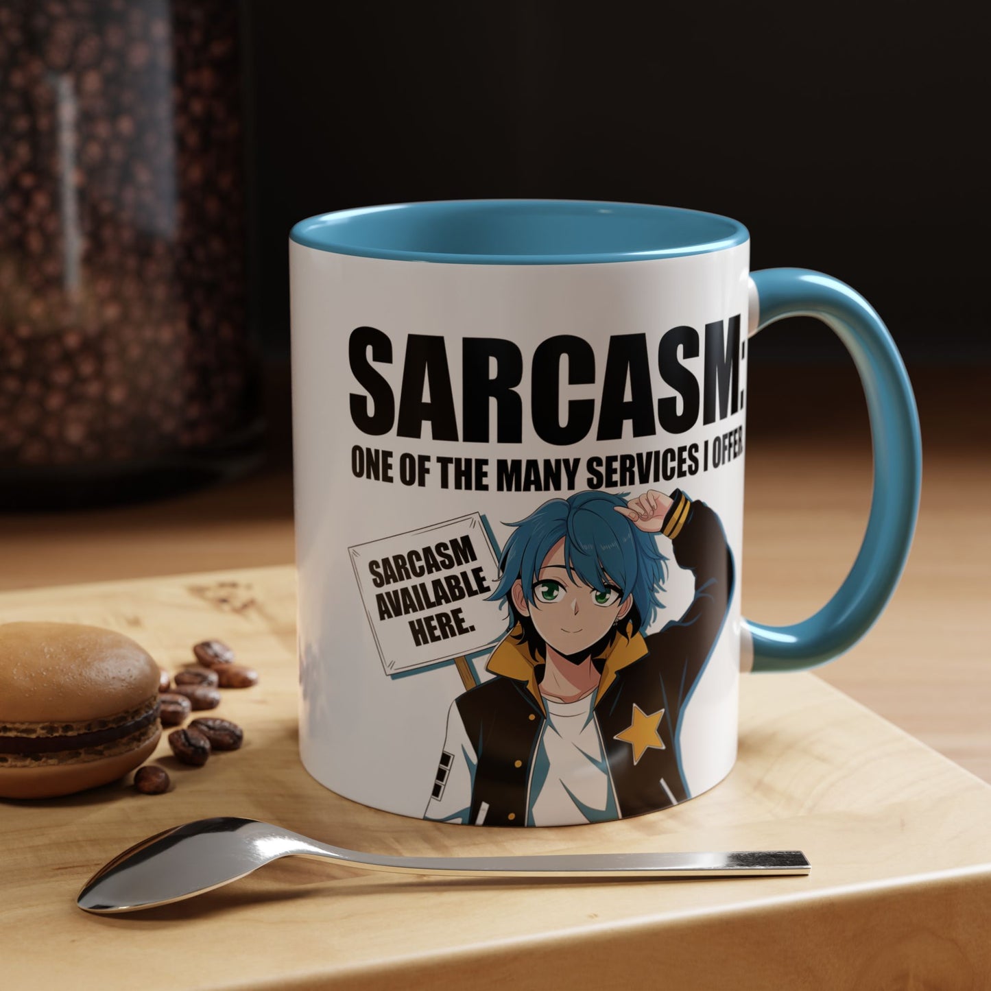 Sarcasm Available Here Mug