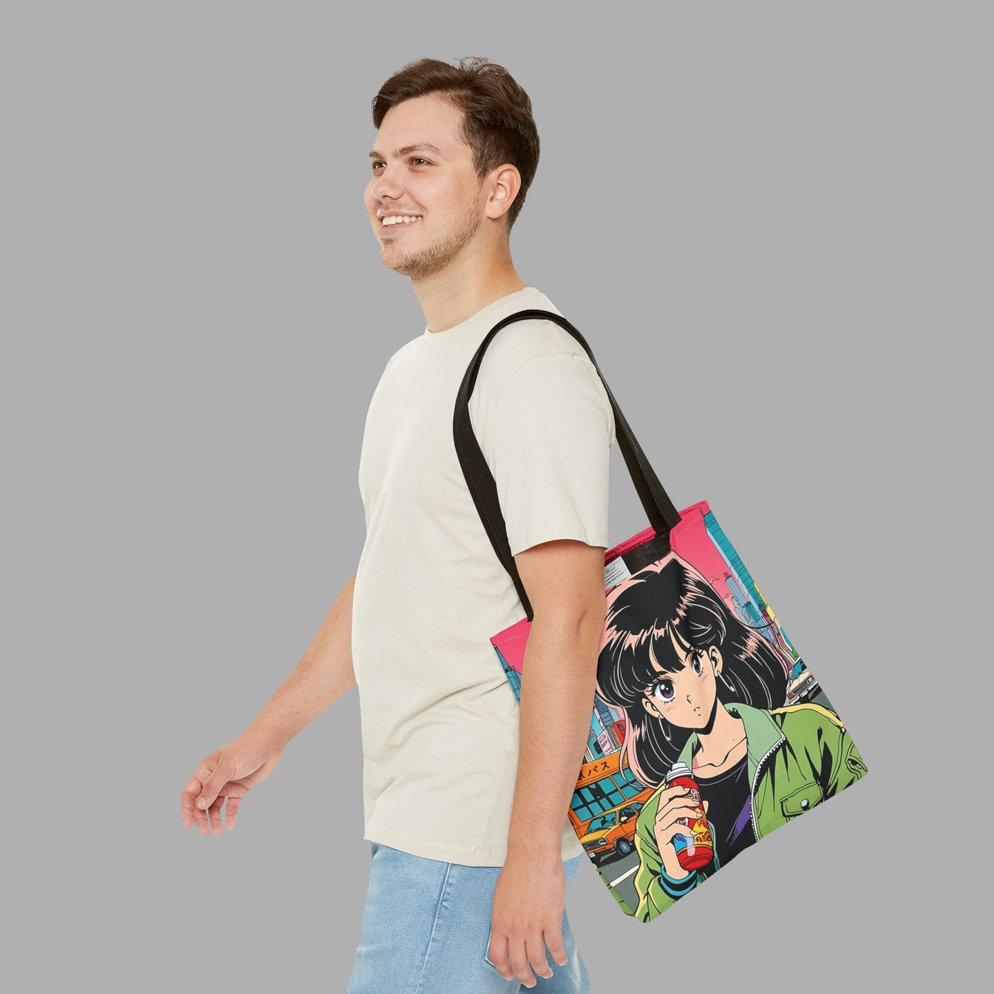 Retro Josei Anime Tote Bag