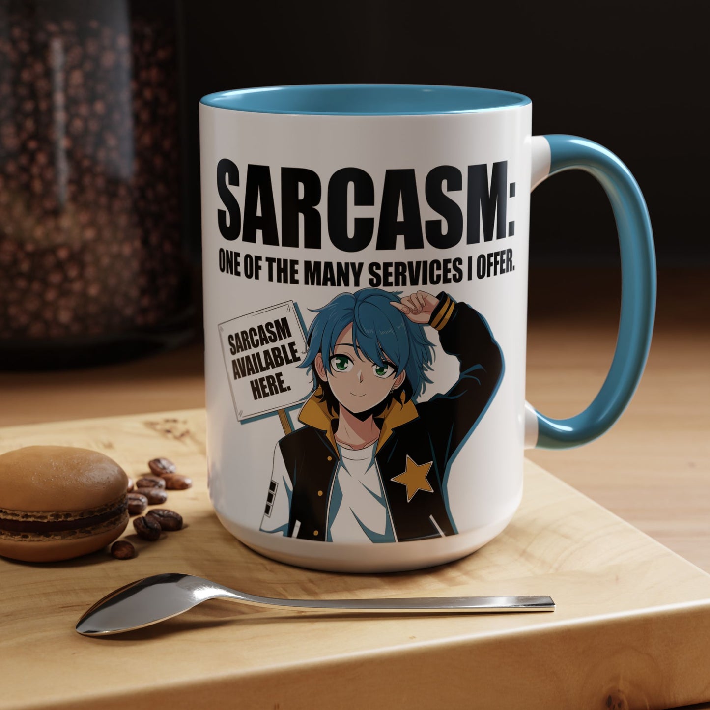 Sarcasm Available Here Mug