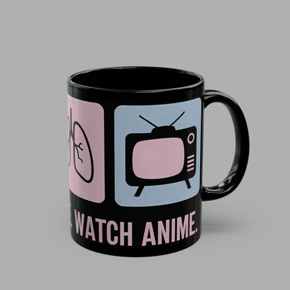 Eat Breathe Watch Anime Mug