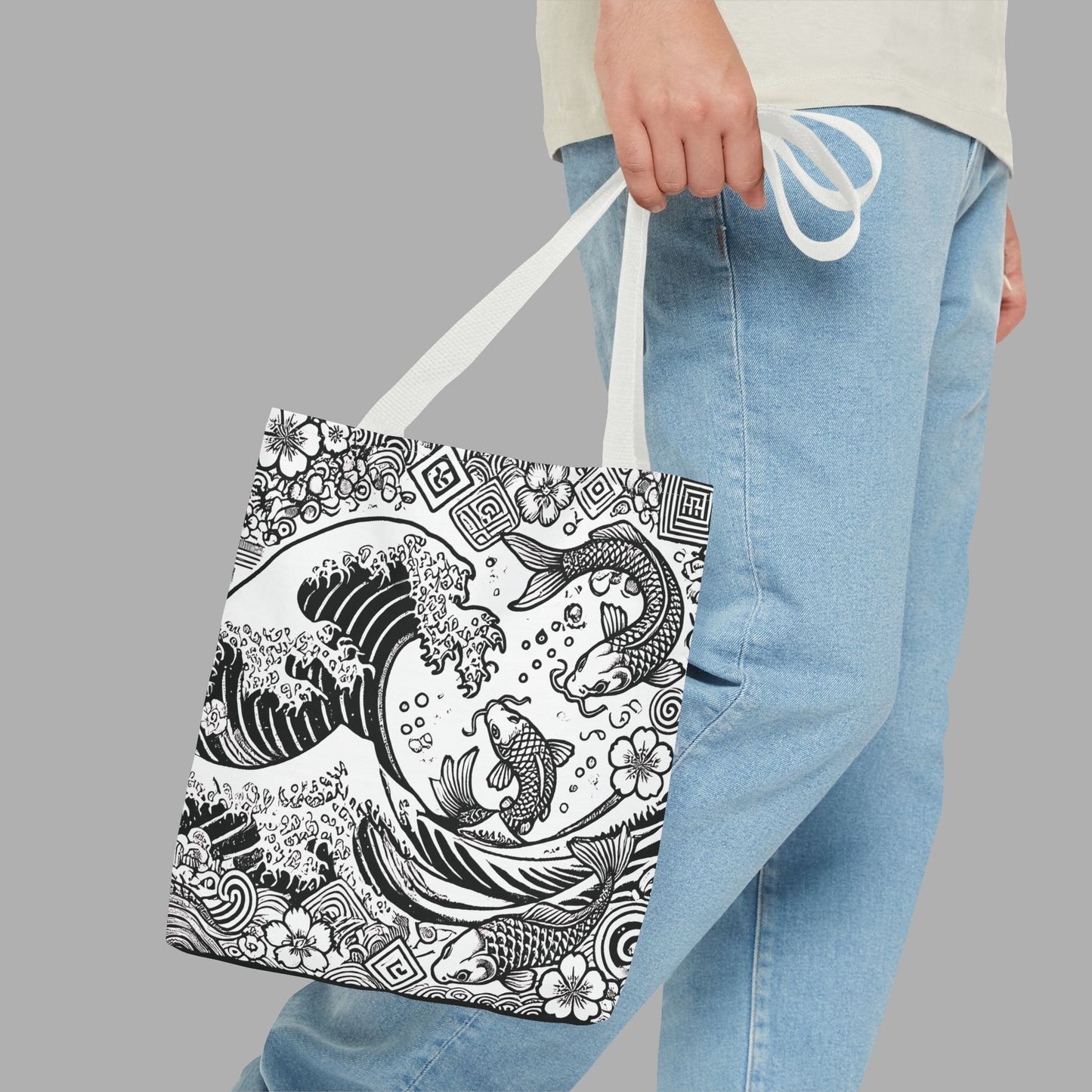 Ink Wash Harmony Tote Bag