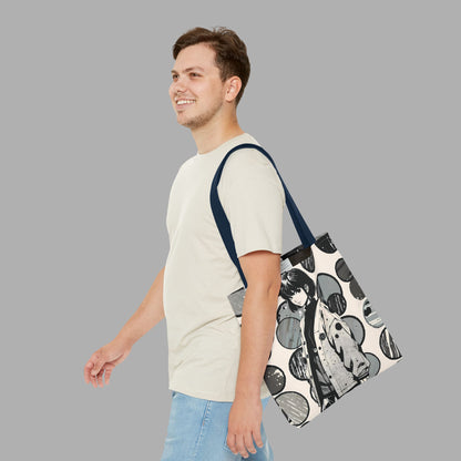 Edgy Nostalgia Tote Bag