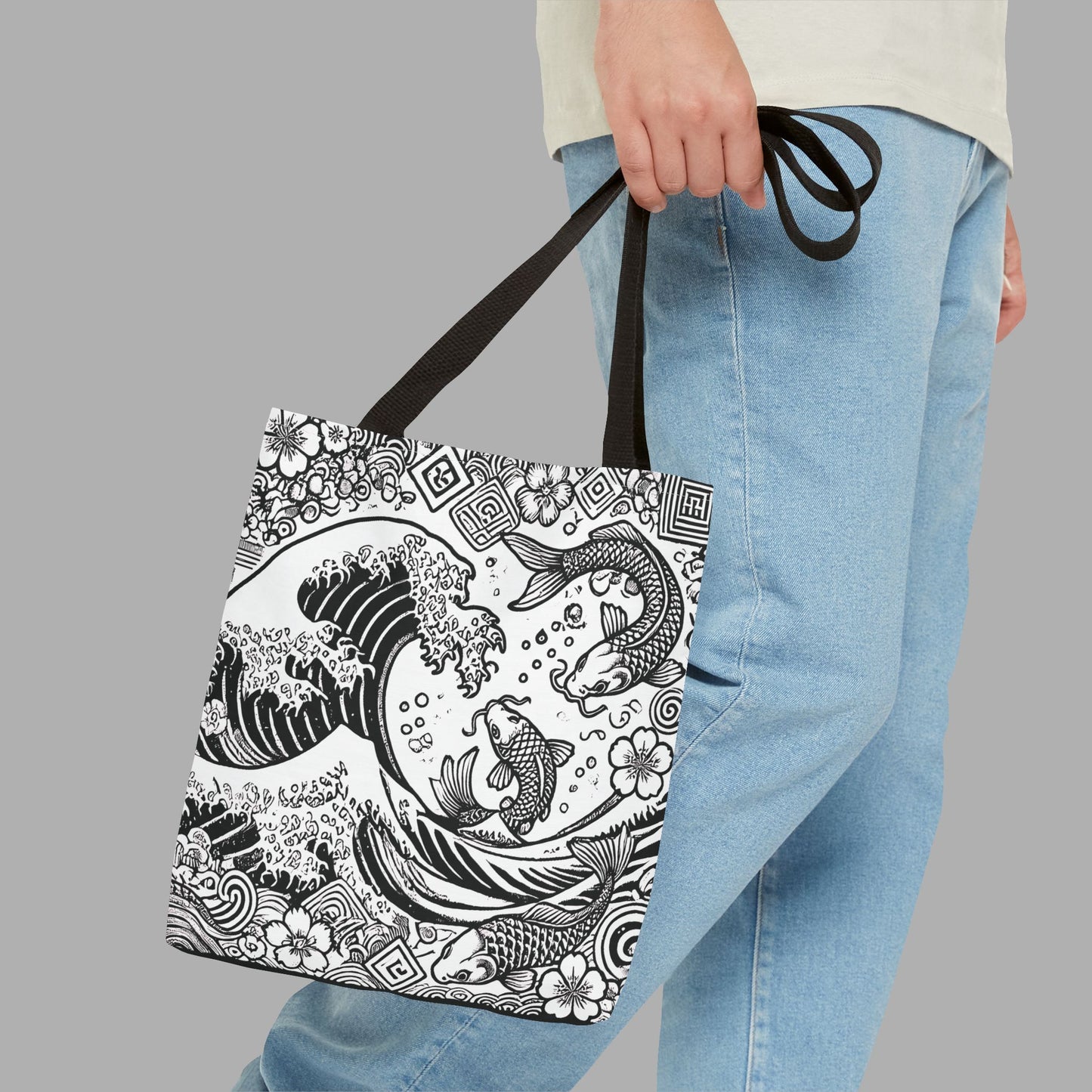 Ink Wash Harmony Tote Bag