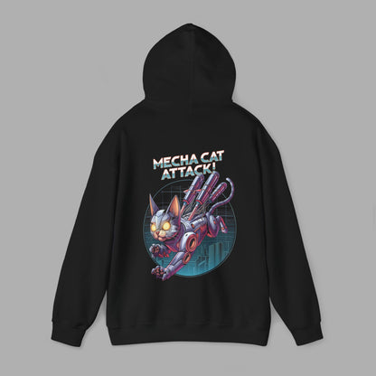 Mecha Cat Attack Hoodie