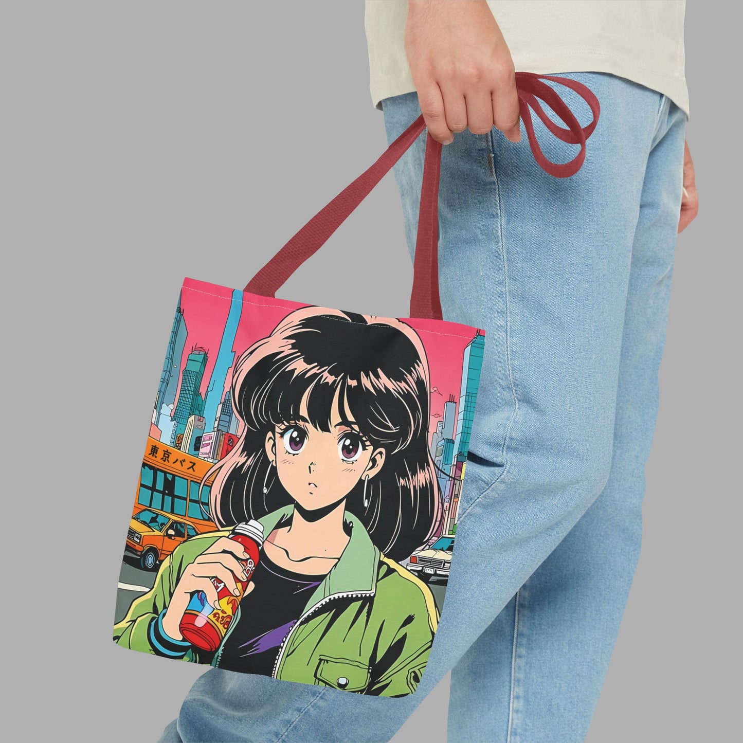 Retro Josei Anime Tote Bag