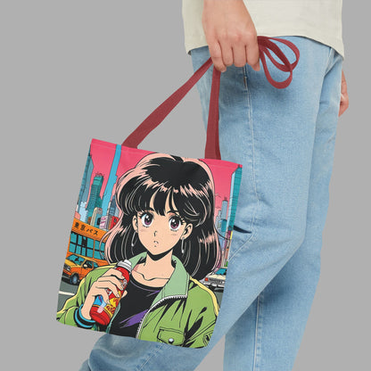 Retro Josei Anime Tote Bag