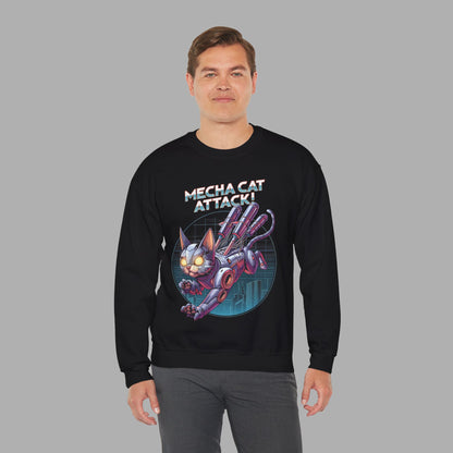 Mecha Cat Attack Sweatshirt