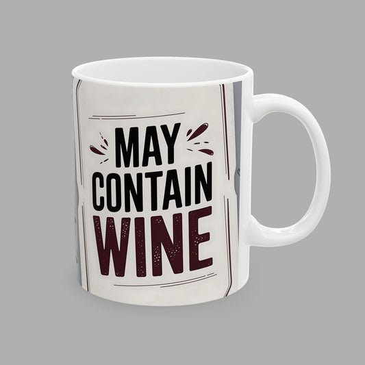 May Contain Wine Mug