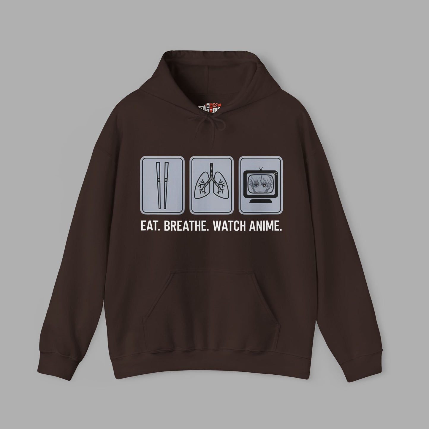 Eat Breathe Watch Anime Hoodie