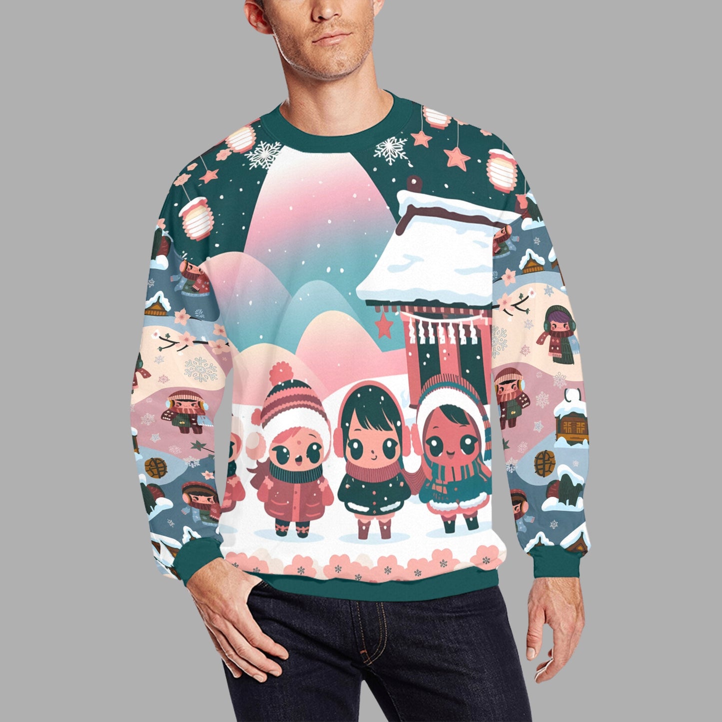 Kawaii Winter Wonderland Ugly Sweater