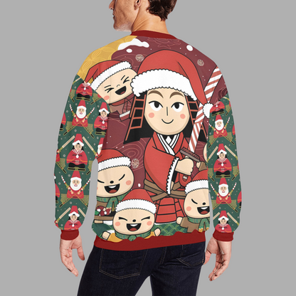 Samurai Santa Ugly Sweater