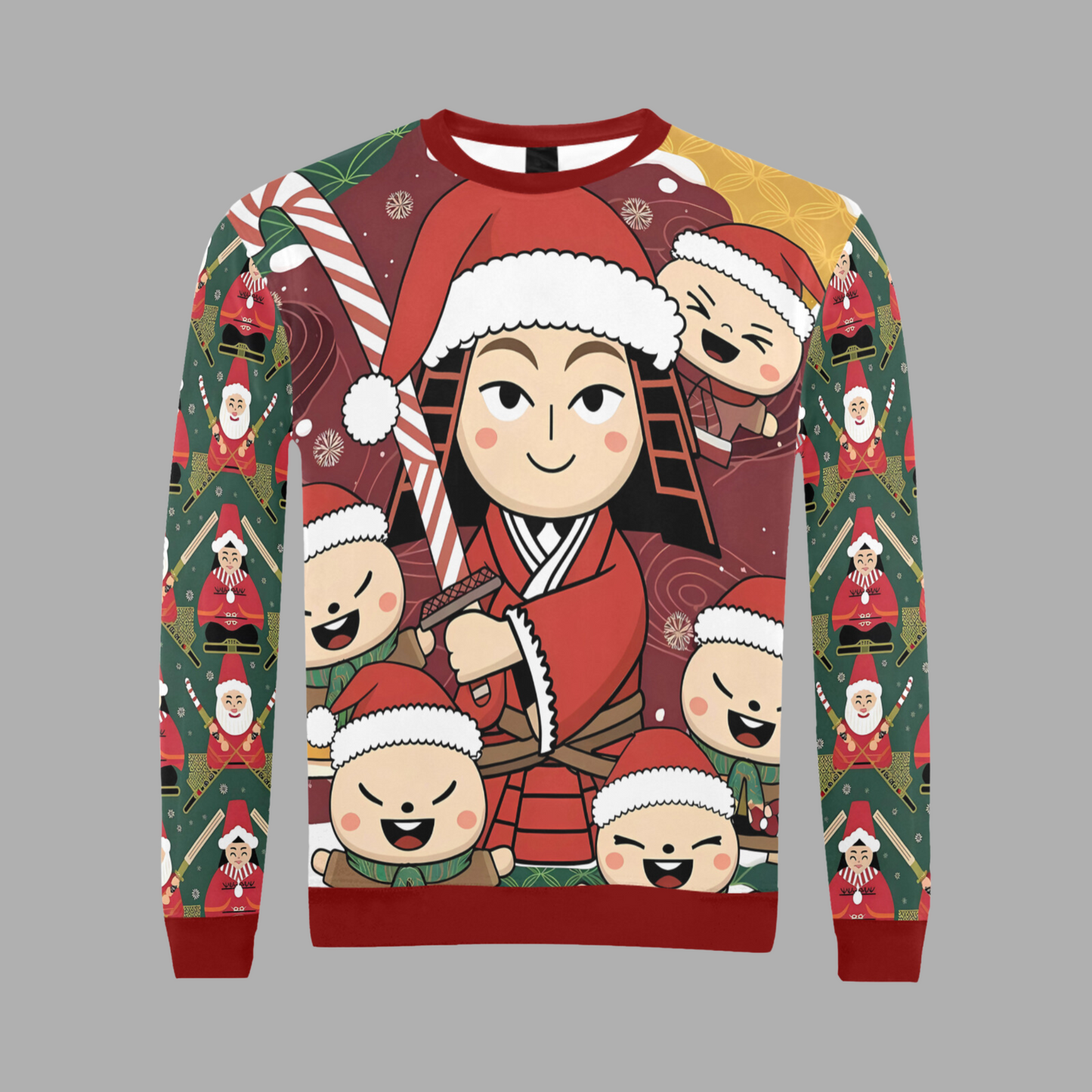 Samurai Santa Ugly Sweater