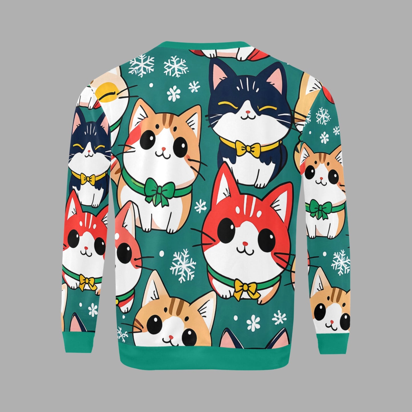 Festive Cats Ugly Sweater