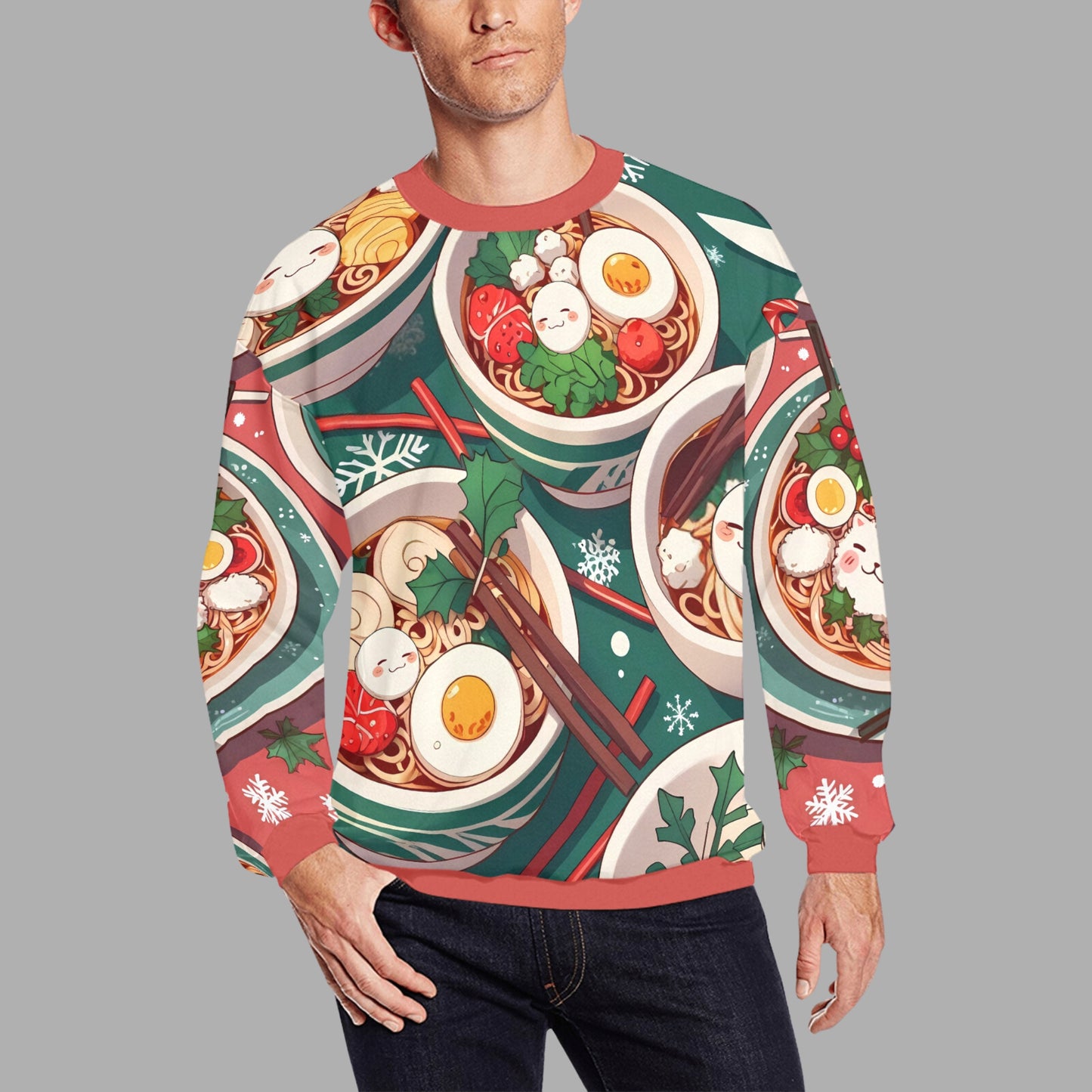 Holiday Ramen Delight Ugly Sweater