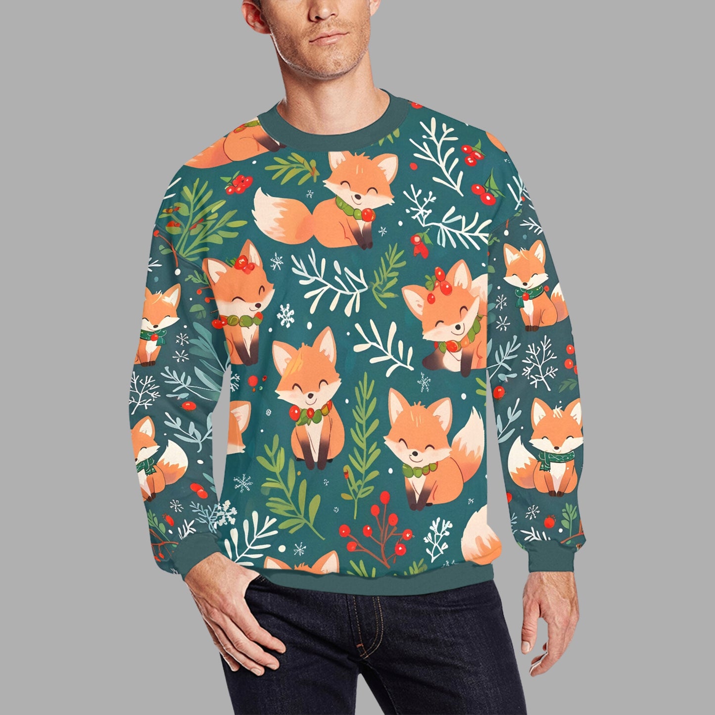 Winter Foxes Ugly Sweater