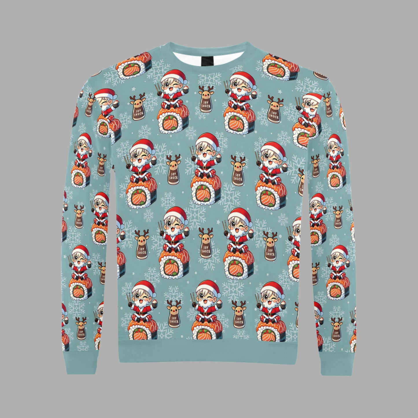 Sushi Santa Ugly Sweater