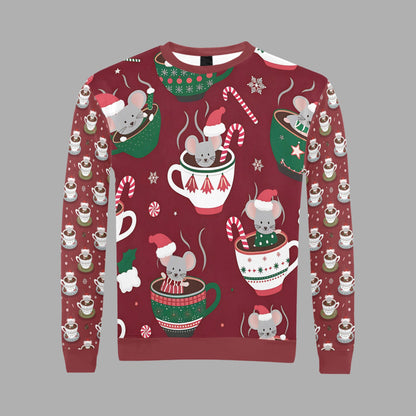 Hot Cocoa Bath Ugly Sweater