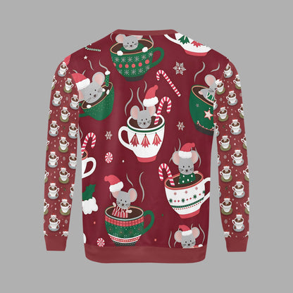 Hot Cocoa Bath Ugly Sweater