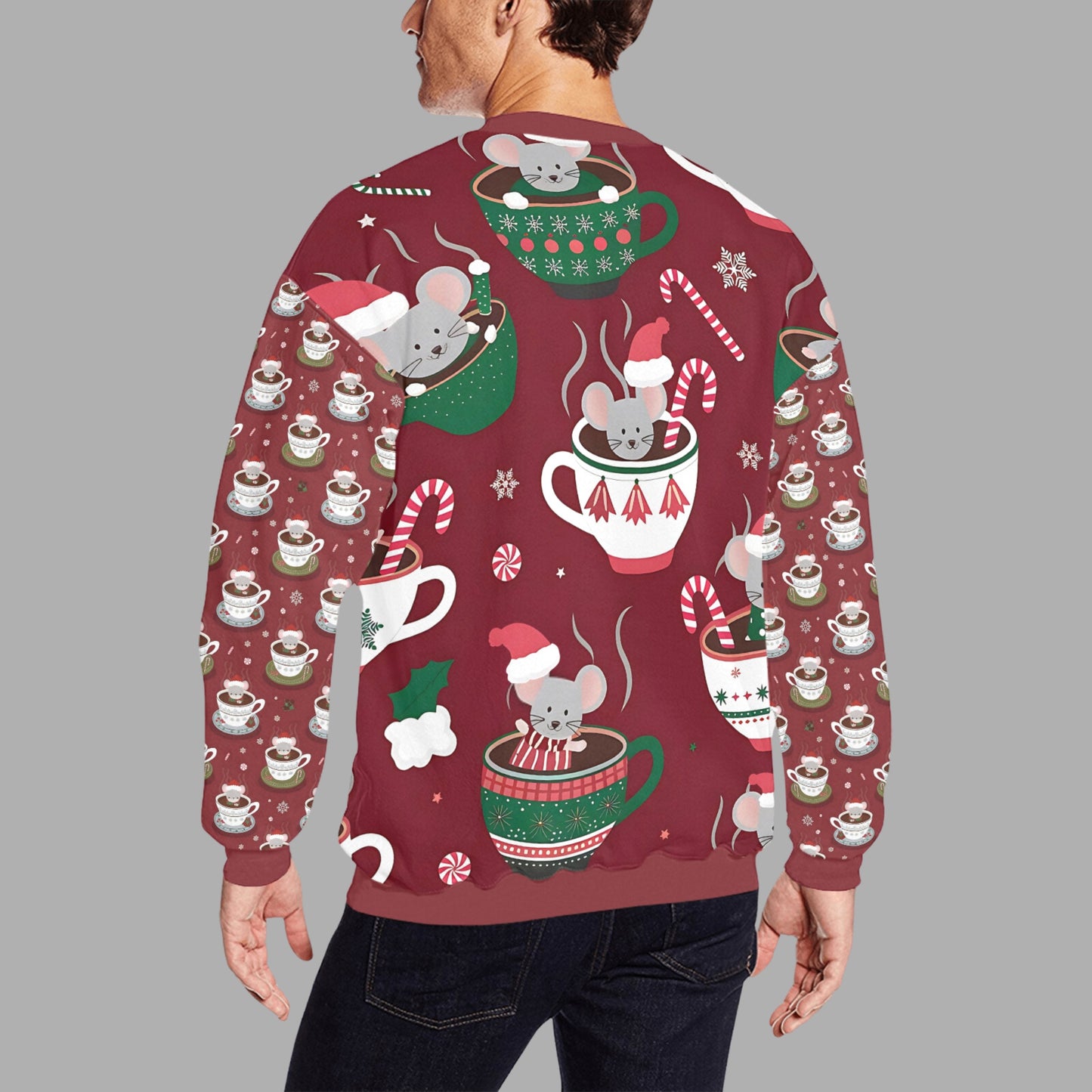 Hot Cocoa Bath Ugly Sweater