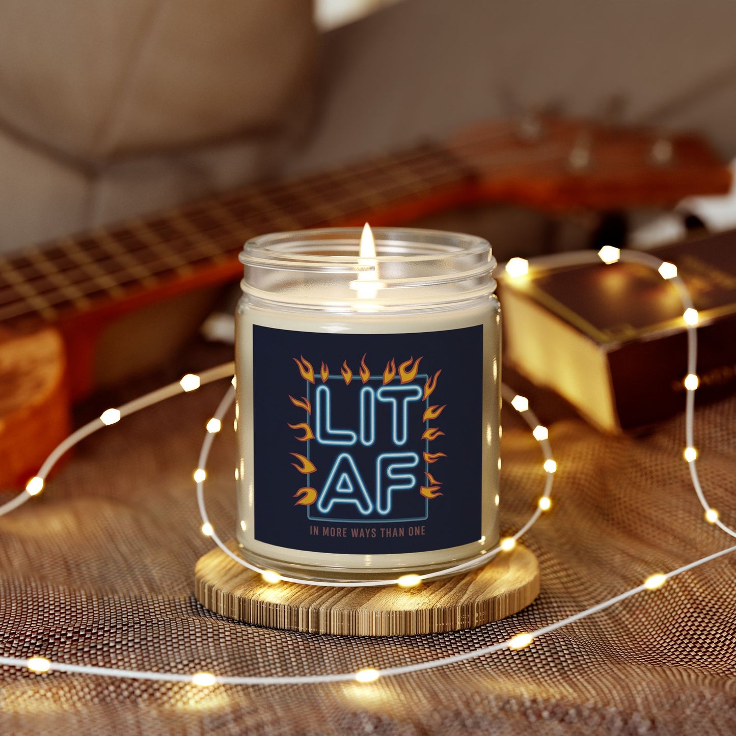 Lit AF Candle