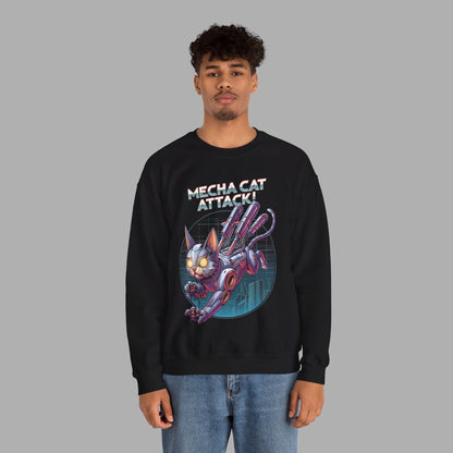 Mecha Cat Attack Sweatshirt