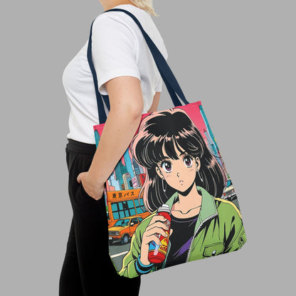 Retro Josei Anime Tote Bag