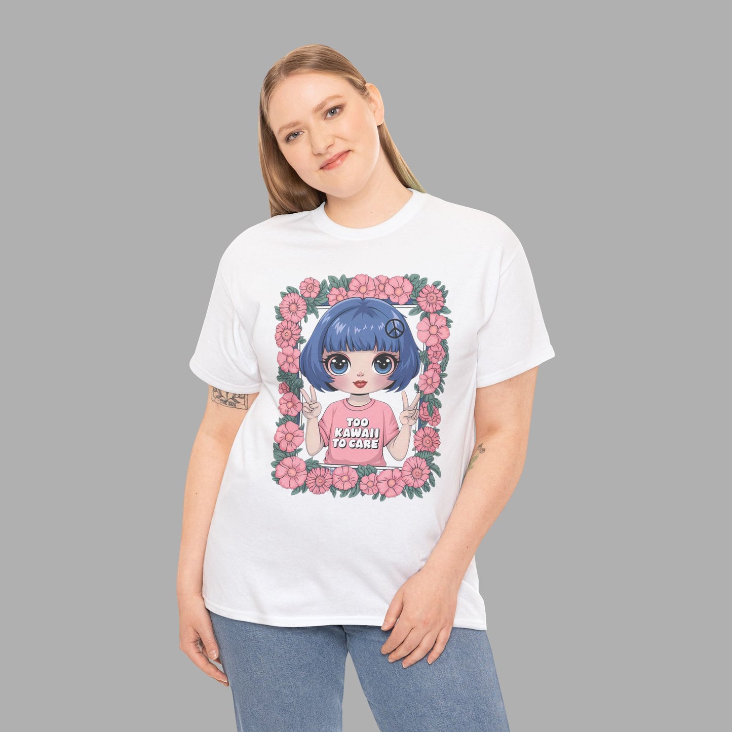 Too Kawaii to Care T-Shirt