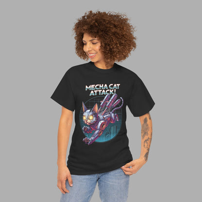 Mecha Cat Attack T-Shirt