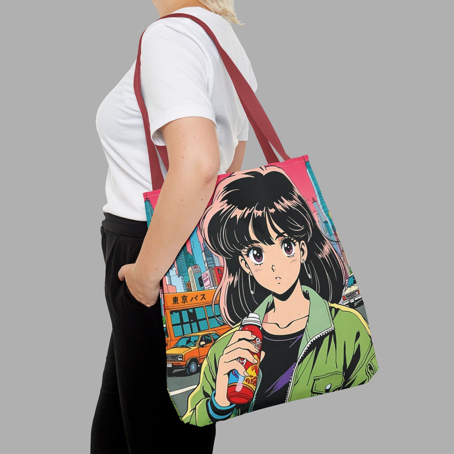 Retro Josei Anime Tote Bag