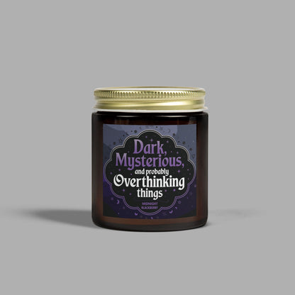 Dark Mysterious Overthinking Candle