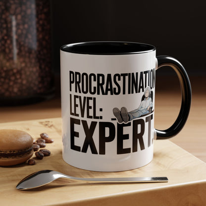 Procrastination Level Expert Mug