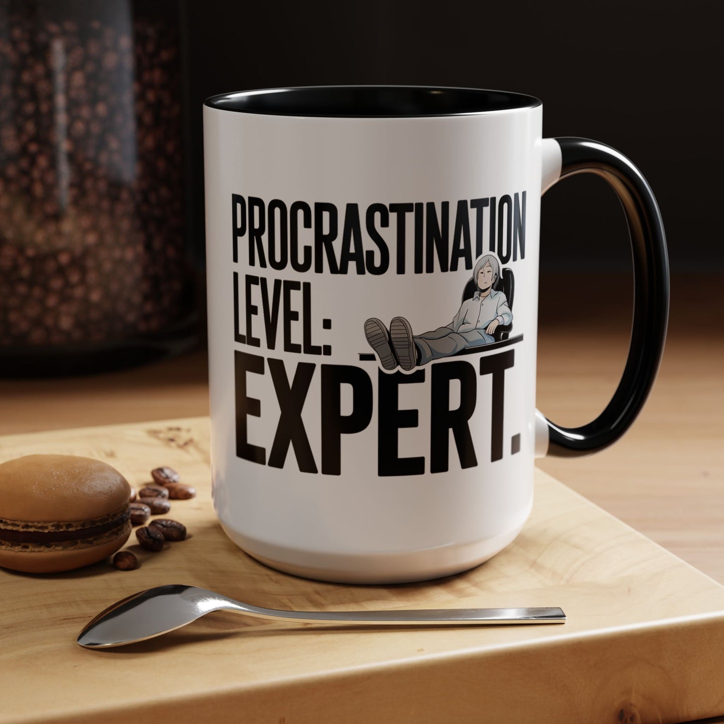 Procrastination Level Expert Mug