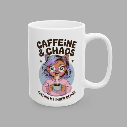 Caffeine & Chaos Mug