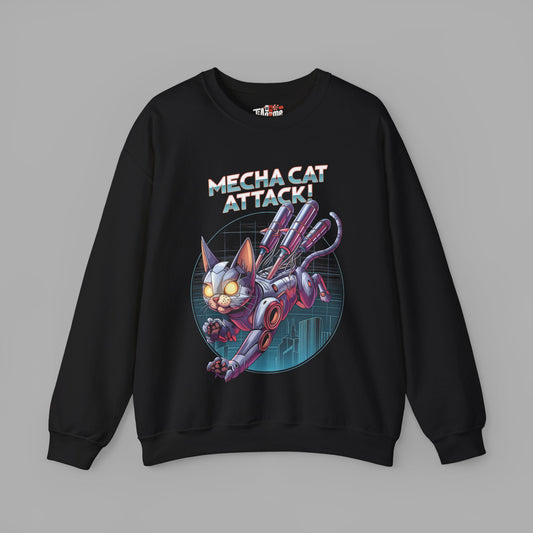 Mecha Cat Attack Sweatshirt