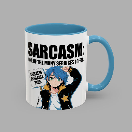 Sarcasm Available Here Mug