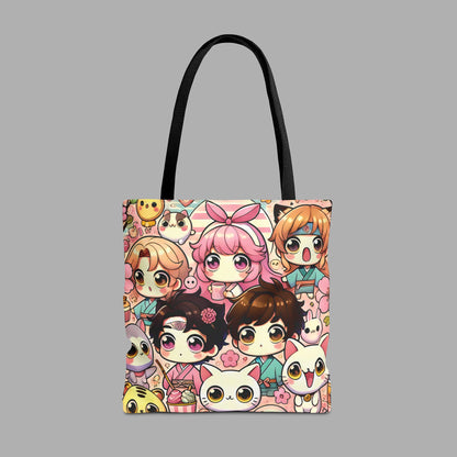 Chibi Overload Tote Bag