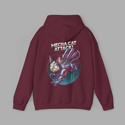 Mecha Cat Attack Hoodie